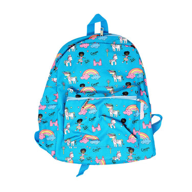 Playground Princess Backpack (Light Blue)