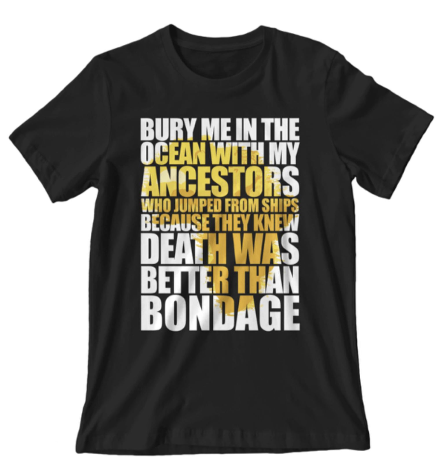 ANCESTORS, BONDAGE (BLACK PANTHER) T-SHIRT - Izzy & Liv - graphic tee
