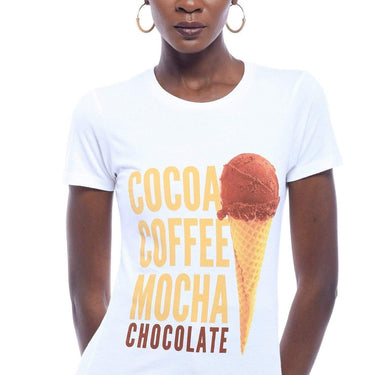 Cocoa Coffee Mocha Chocolate T-Shirt - Izzy & Liv - graphic tee