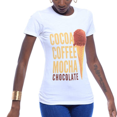 Cocoa Coffee Mocha Chocolate T-Shirt - Izzy & Liv