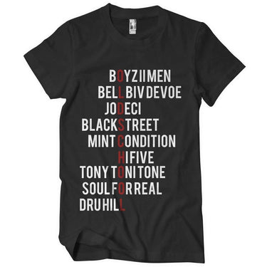 Old School Boy / Male R&B Groups T-Shirt - Izzy & Liv - graphic tee