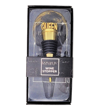 Queen Wine Stopper - Izzy & Liv