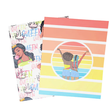 Queens and Things 2-Pc Folder Set