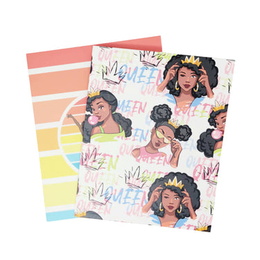 Queens and Things 2-Pc Folder Set