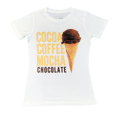 Cocoa Coffee Mocha Chocolate T-Shirt - Izzy & Liv