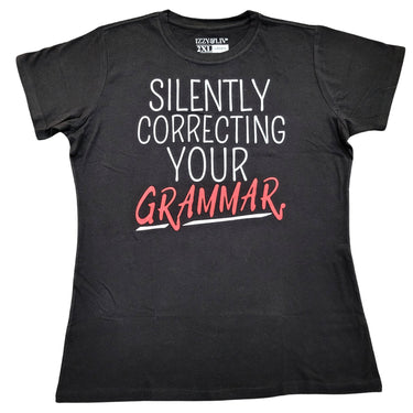 Silently Correcting Your Grammar T-Shirt - Izzy & Liv
