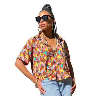 I Got All My Sisters With Me All Over Print Blouse