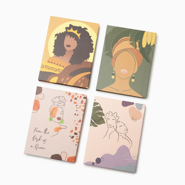 Boho Chic Queen Notepad Set